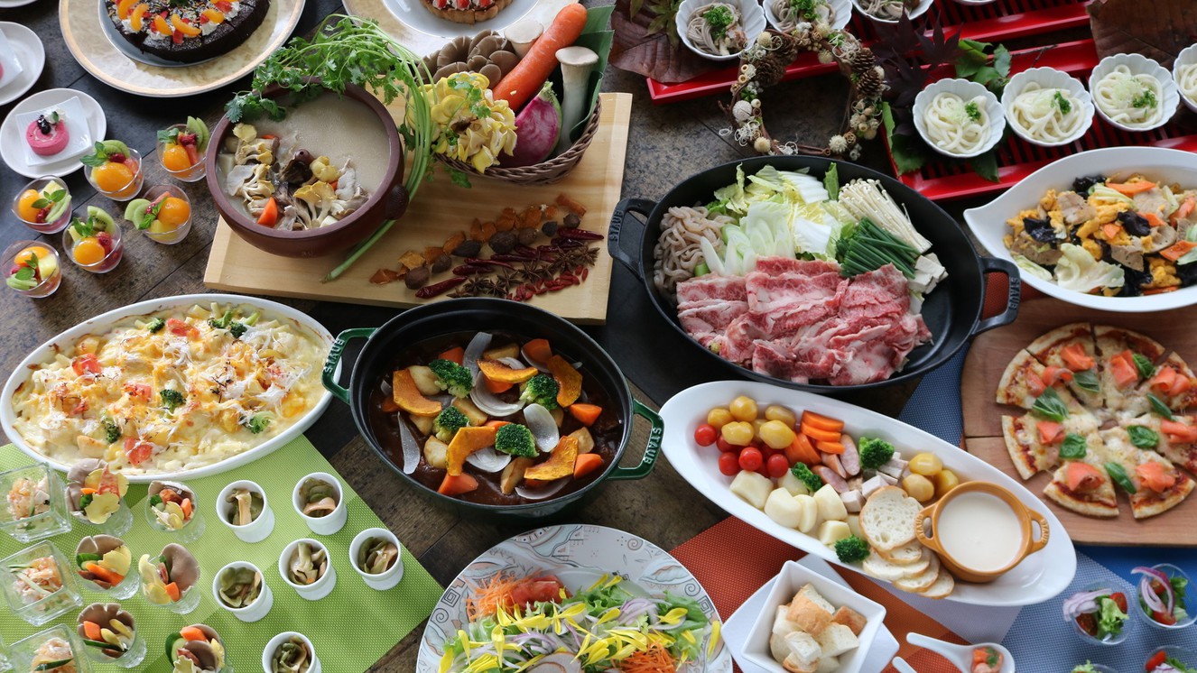 【夕食バイキング】秋メニュー