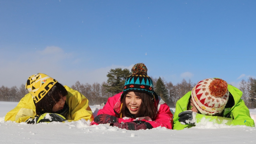 【冬の草津を楽しもう】雪遊びなど、冬限定の遊びがいっぱい♪