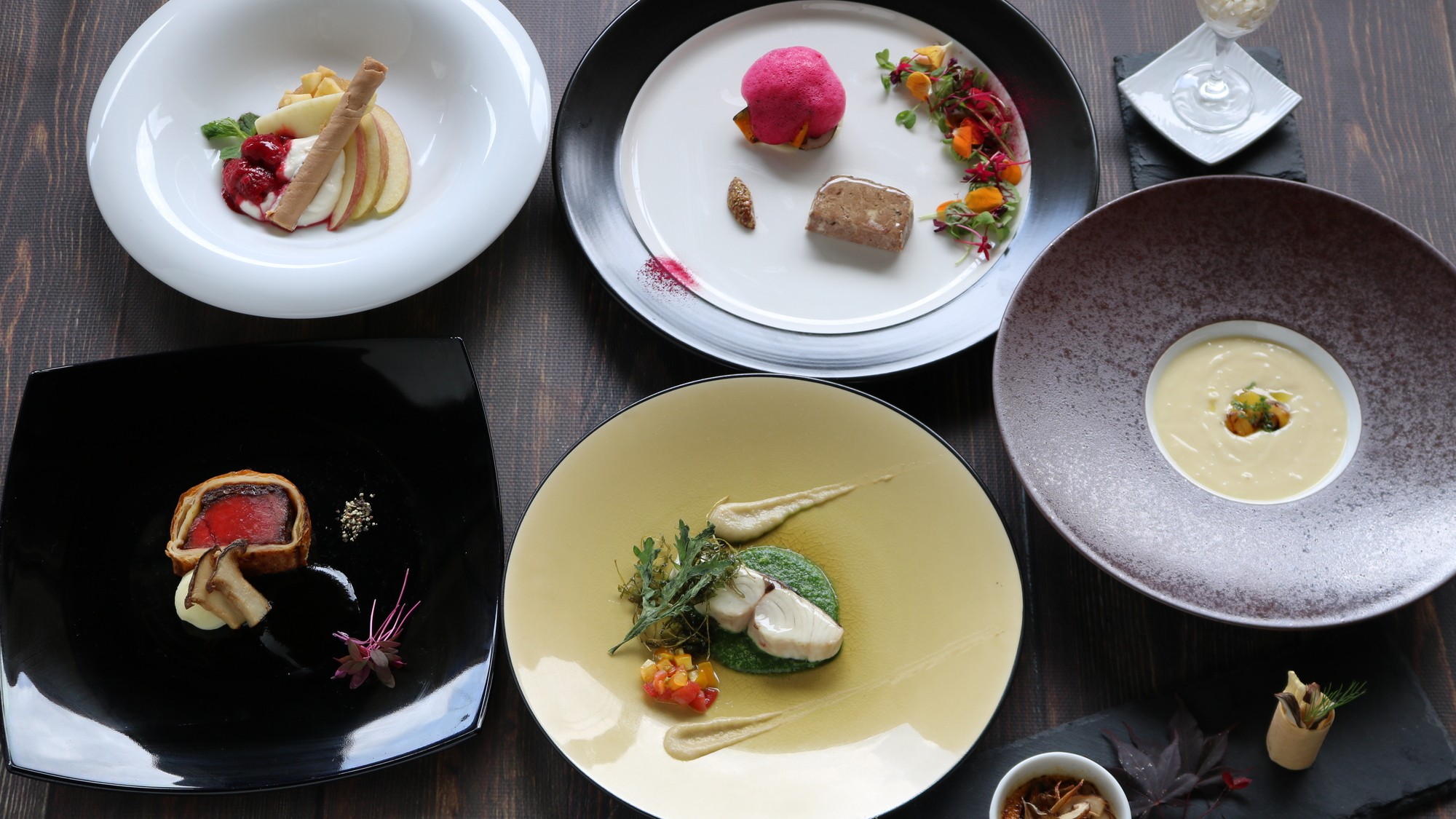 【フレンチコース】2025年9～11月メニュー