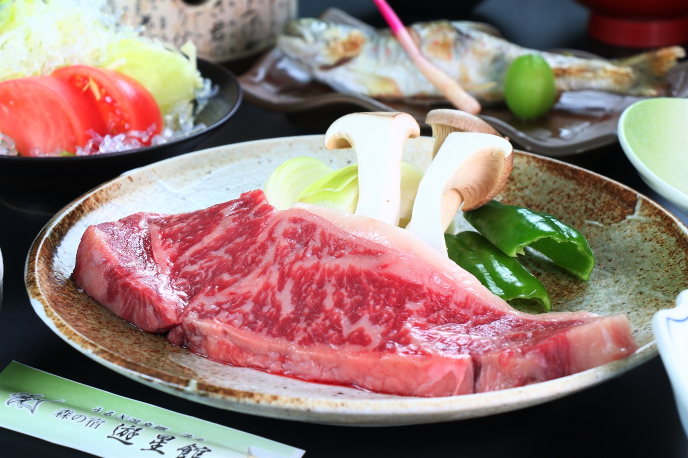 【楽天独占販売ルーム限定】ドカンと250gボリューム満点＜信州牛ステーキ御膳＞／夕・朝食付き