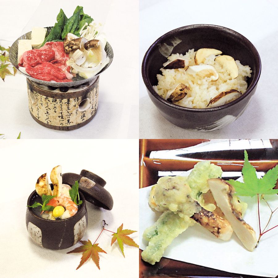 夕食【晩秋の松茸5品付会席】