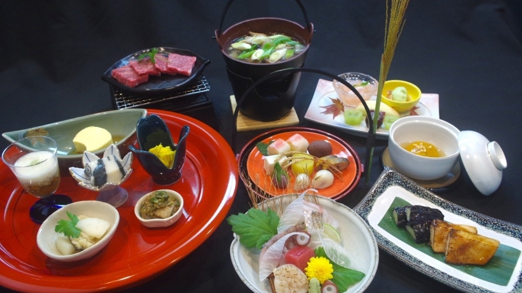 【スタンダード】天童温泉で唯一の2種類の源泉！選べるお部屋タイプ　メインは山形牛♪