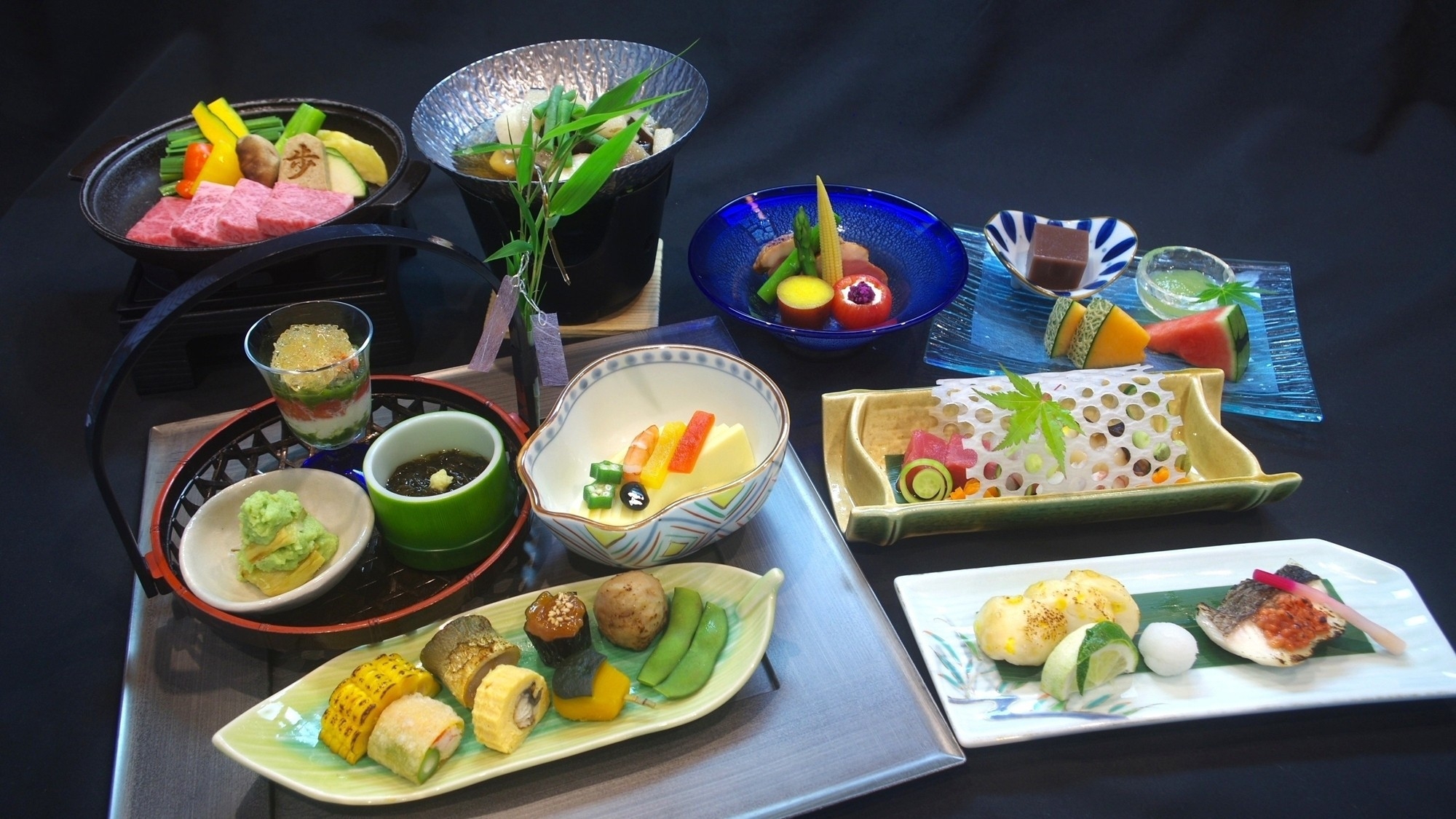 【楽天トラベルサマーSALE】2種類の源泉×メインは山形牛♪当館スタンダードがお得！