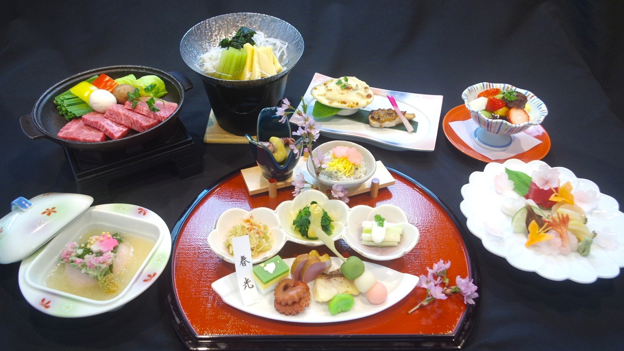 【直前割】10％OFF！天童温泉で唯一の2種の源泉を満喫♪メインは山形牛のスタンダードプラン