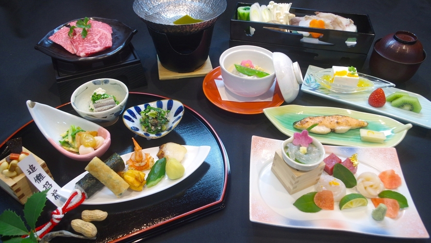 【春SALE】【スタンダード】天童温泉で唯一の2種類の源泉！選べるお部屋タイプ　メインは山形牛♪