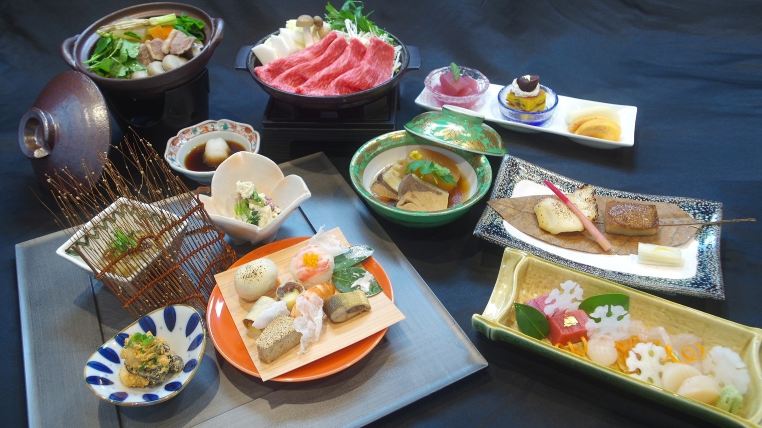 【5％OFF】【楽天スーパーSALE】2種類の源泉×メインは山形牛♪当館スタンダードがお得！