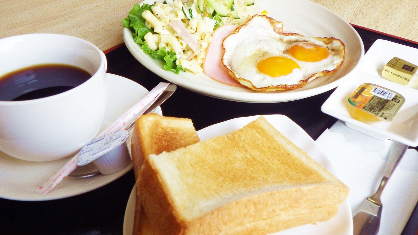朝ご飯を食べてすっきりお目覚め♪Wi-Fi無料＆無料駐車場～朝食付き～