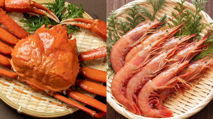 【シェフのIPPIN】味覚決戦！＜海老×蟹合戦＞濃厚海老蟹鍋と姿盛り・Pizza★冬の豪華メニュー♪