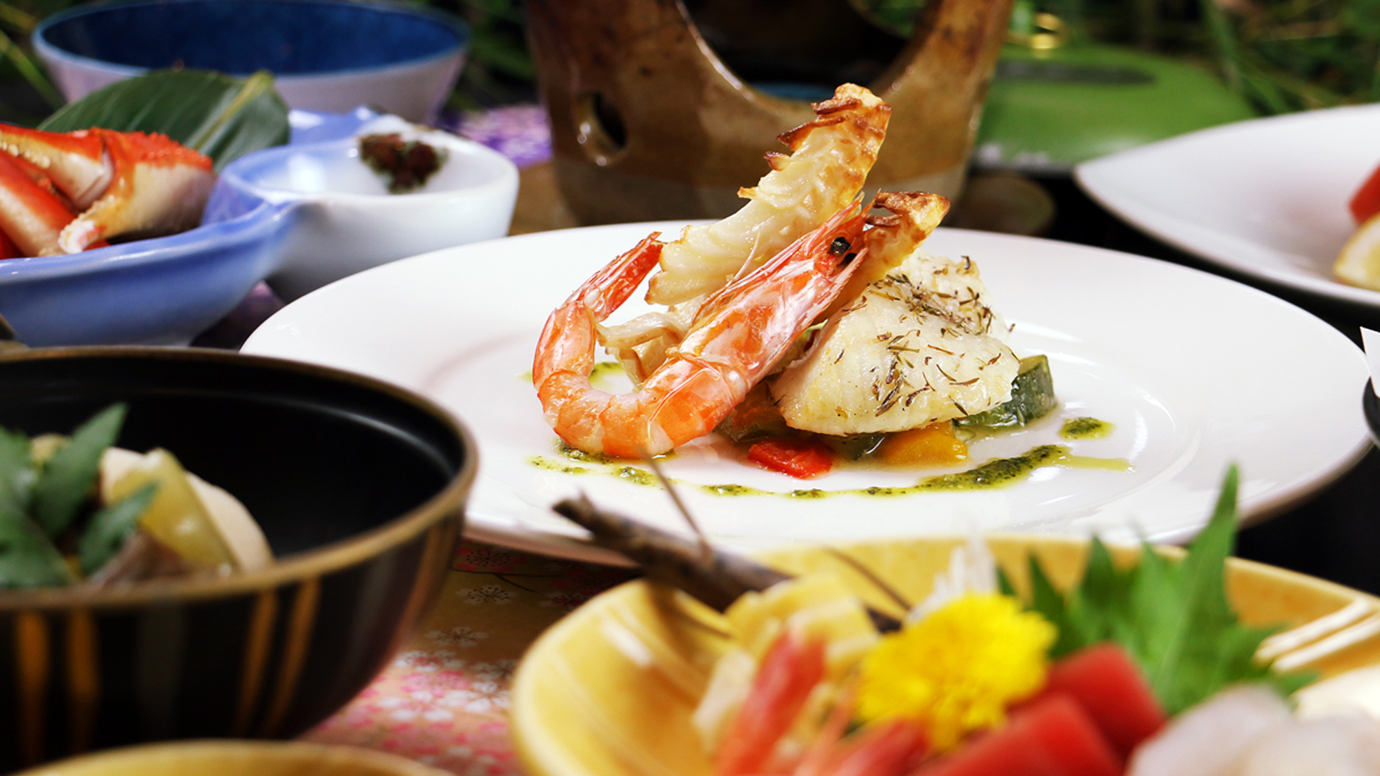 #【日伊コラボ】イタリアンは魚介の旨みを引き出す料理☆日本海の海の幸も美味しさ倍増