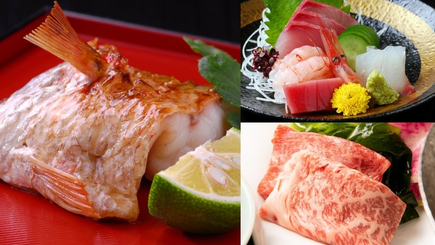 【冬限定☆12月〜2月】料理長オススメ≪黒毛和牛のしゃぶしゃぶ、のど黒の藻塩焼き≫【雪〜Yuki〜】