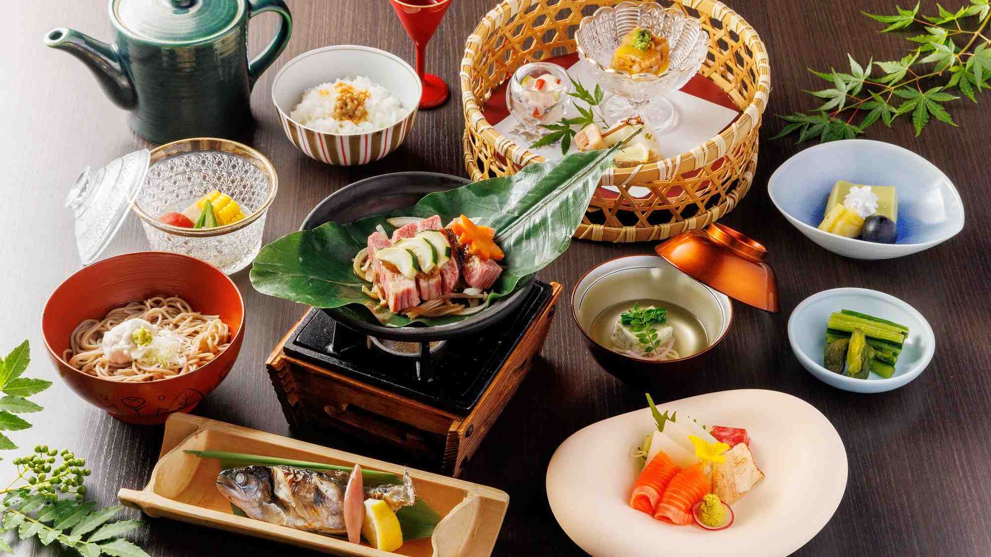 【家族旅行・ファミリープラン】安心の個室食＆ウエルカムドリンク／夏休み