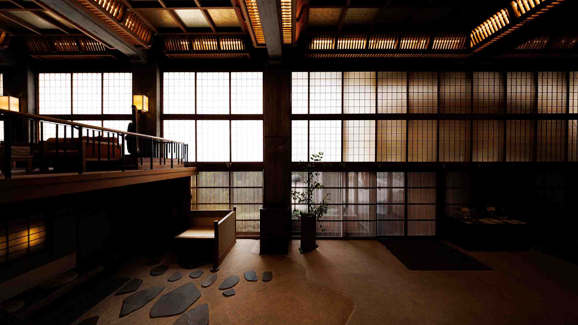 入り口から一歩足を踏み入れるとそこはモダンクラシックの世界