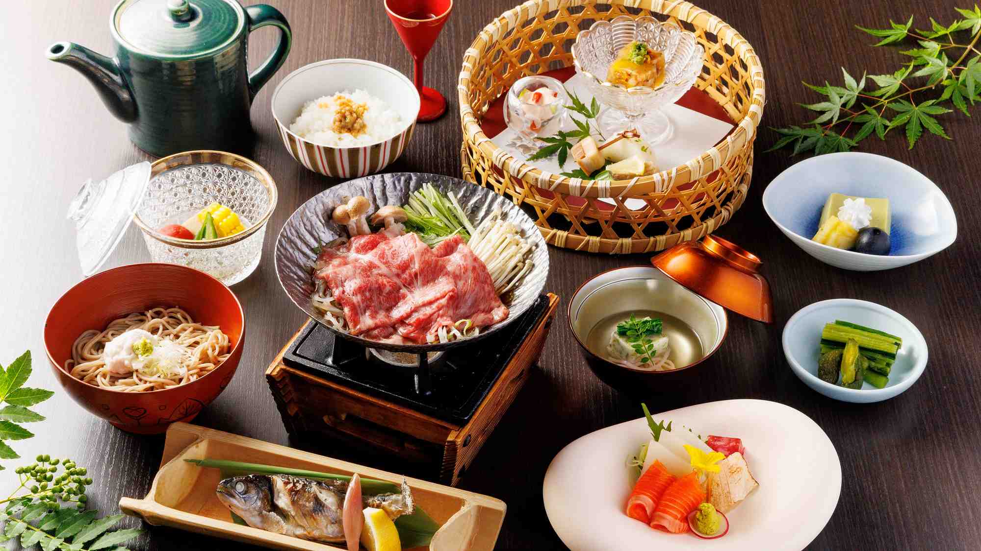 彩いろどり｜季節替わり、スタンダード彩会席