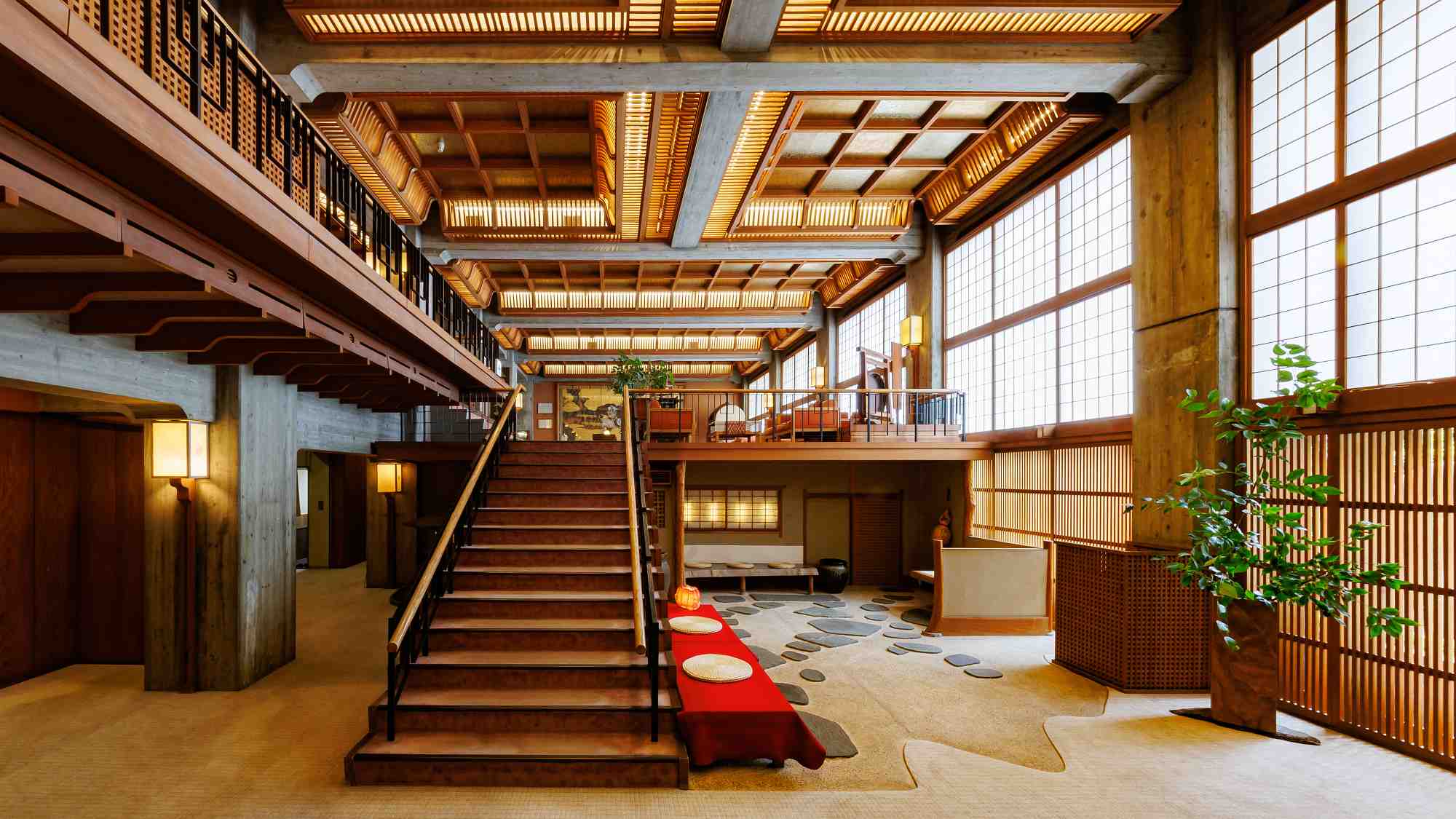 入り口から一歩足を踏み入れるとそこはモダンクラシックの世界