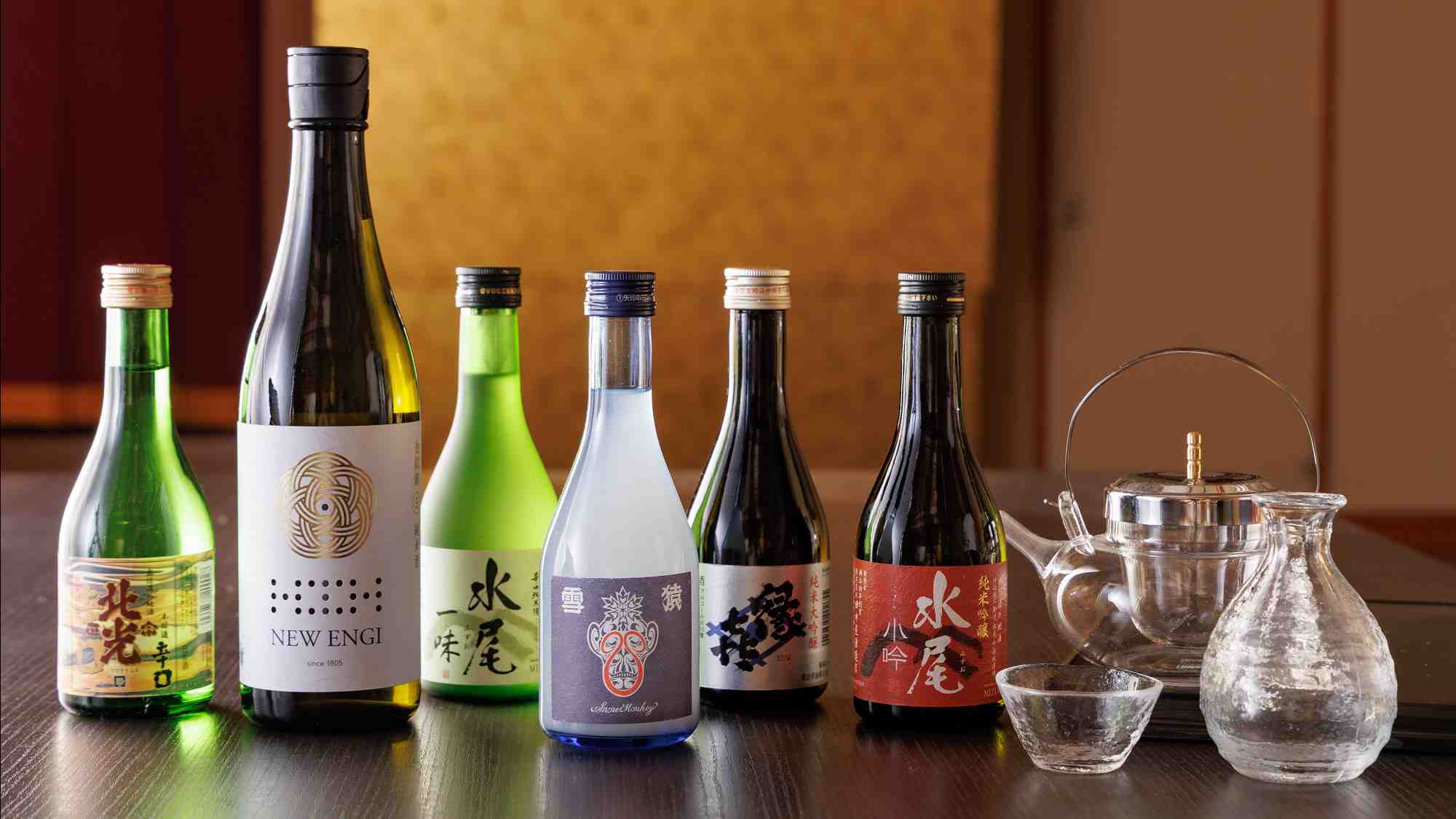 お料理と合わせて日本酒をどうぞ　地元のお酒をご案内いたします