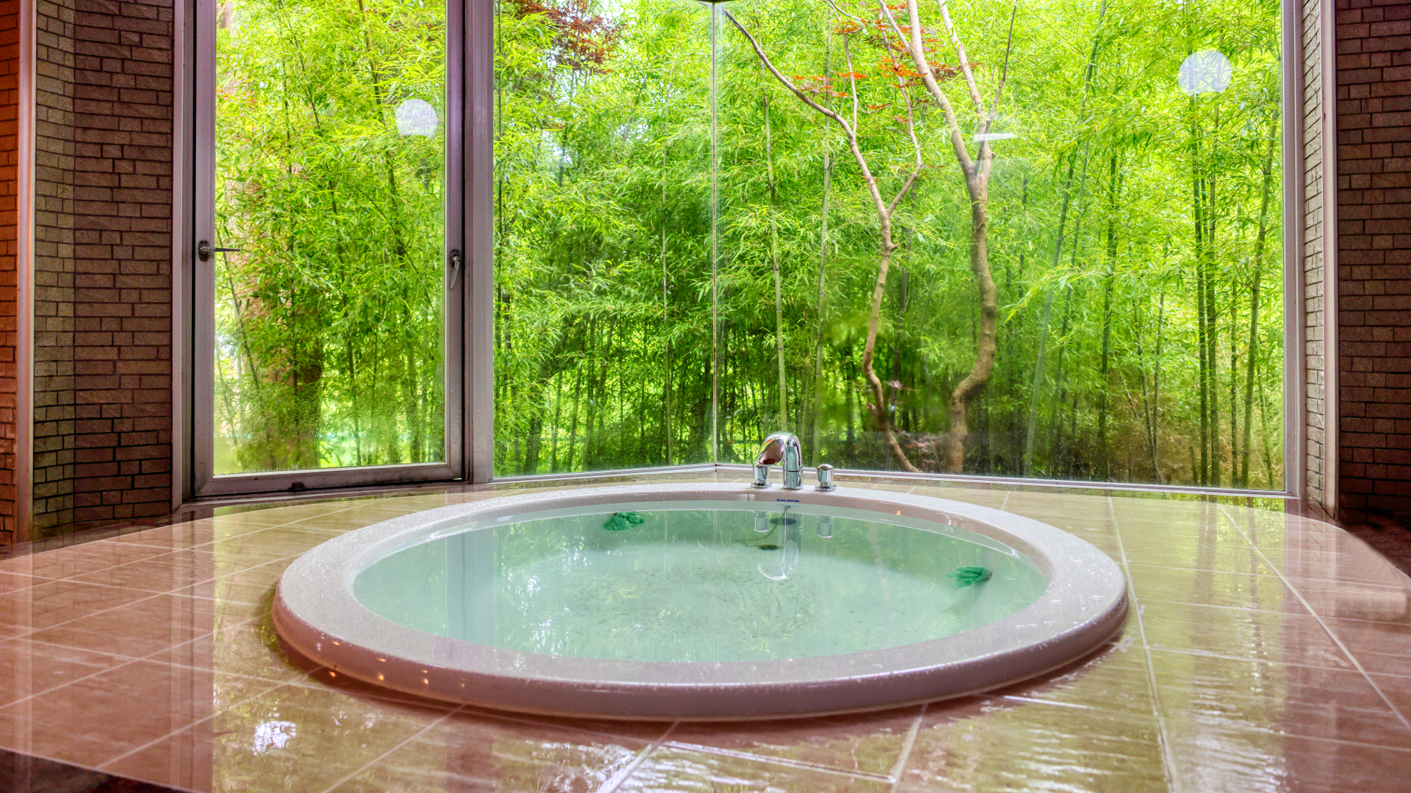 【貸切風呂一例】内風呂（ジャグジー）