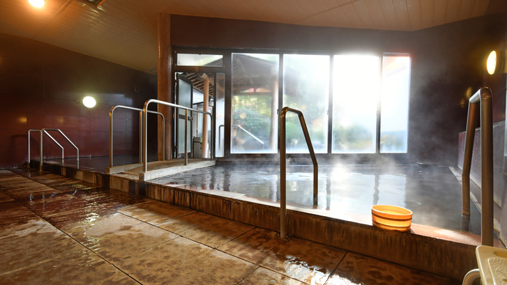 【大浴場:華の湯】内湯/日本三大美肌の湯を存分にご堪能ください。