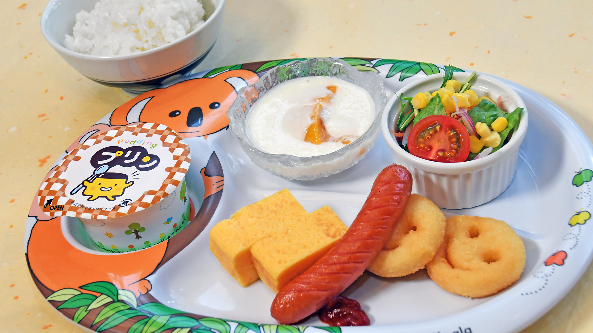 お子様朝食一例