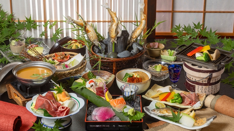【夏のご褒美】お造り四種＆鴨肉と祖谷豆腐を堪能。ワンランク上の「夏の特別会席DX」満喫プラン