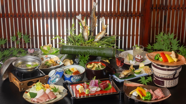 【夏旅】祖谷渓の避暑地で寛ぐ。料理長厳選「夏の特別会席」満喫ステイ