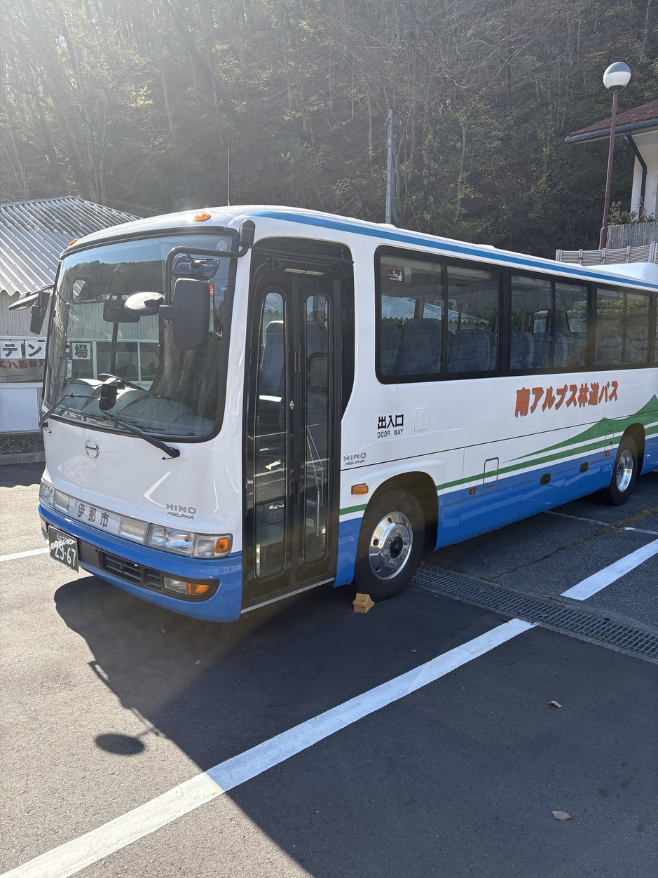 南アルプス林道バス停まで車で数分｜猪＆鹿ジビエ焼肉OR肉刺身｜ホルモン夕食★分杭峠へ便利