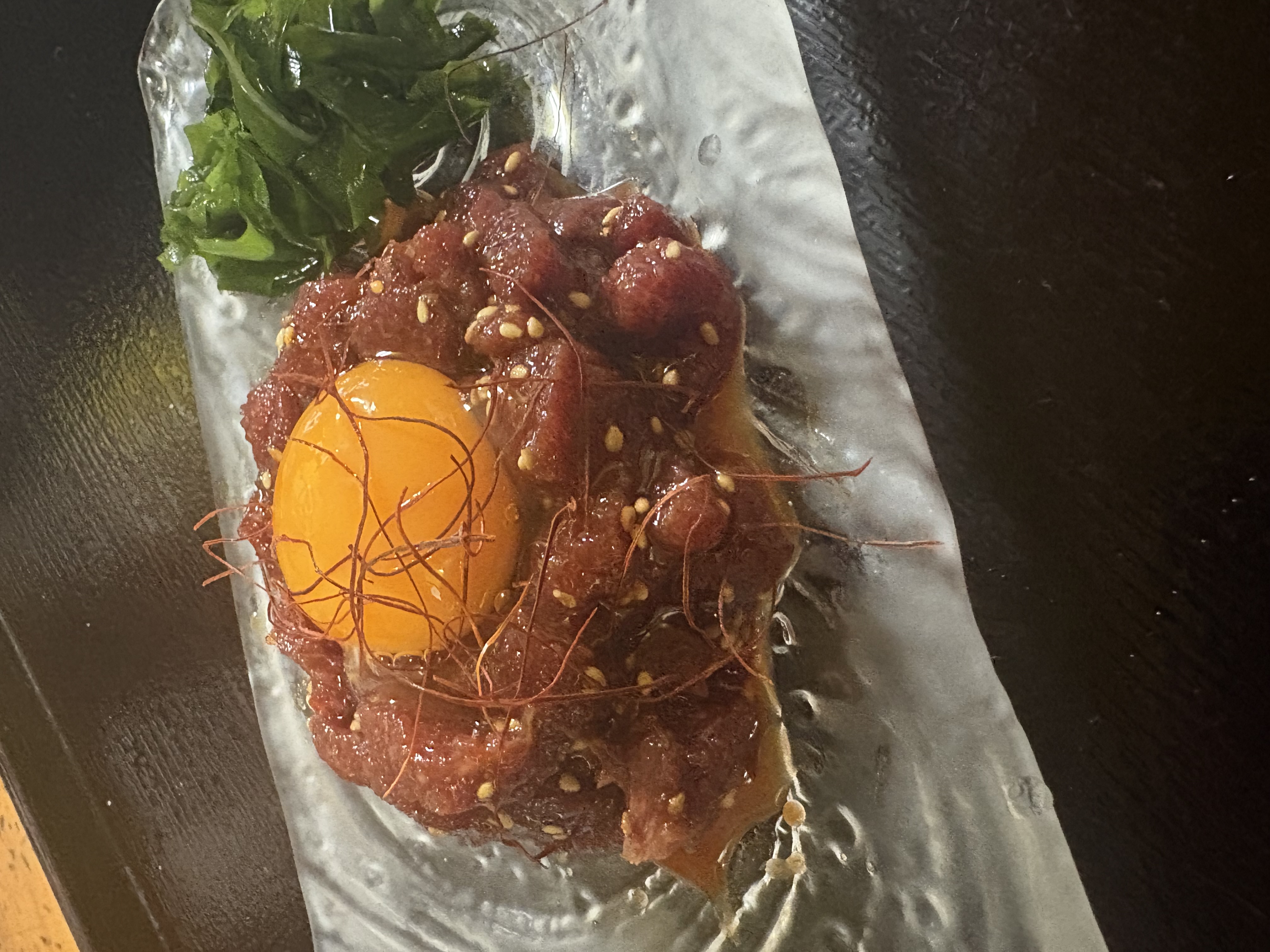 チェーン店の2倍の量★さくらユッケ