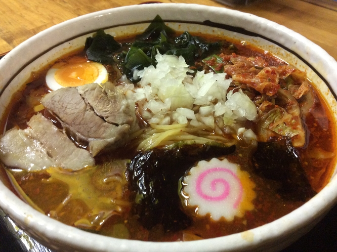 平家の里名物★激辛火消しラーメン