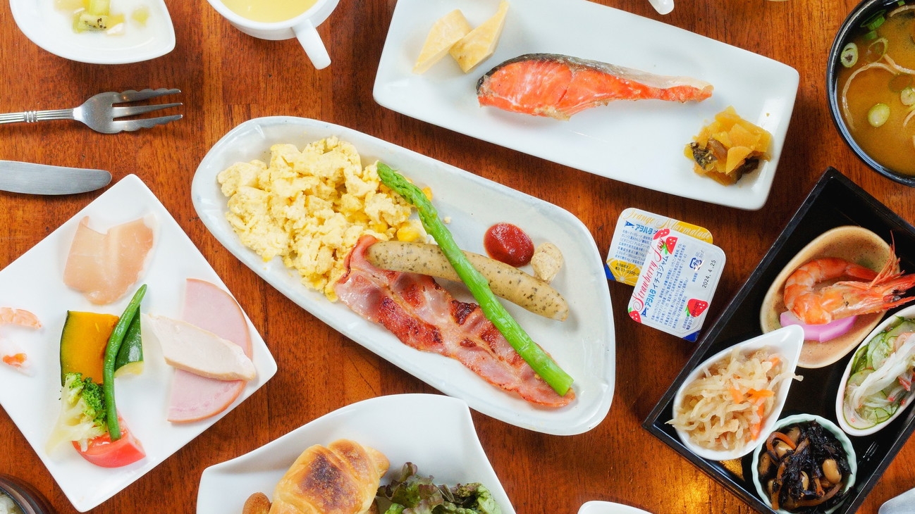 【朝食付き・事前決済限定】非接触1秒チェックイン体験プラン【和洋選べる定食スタイル】