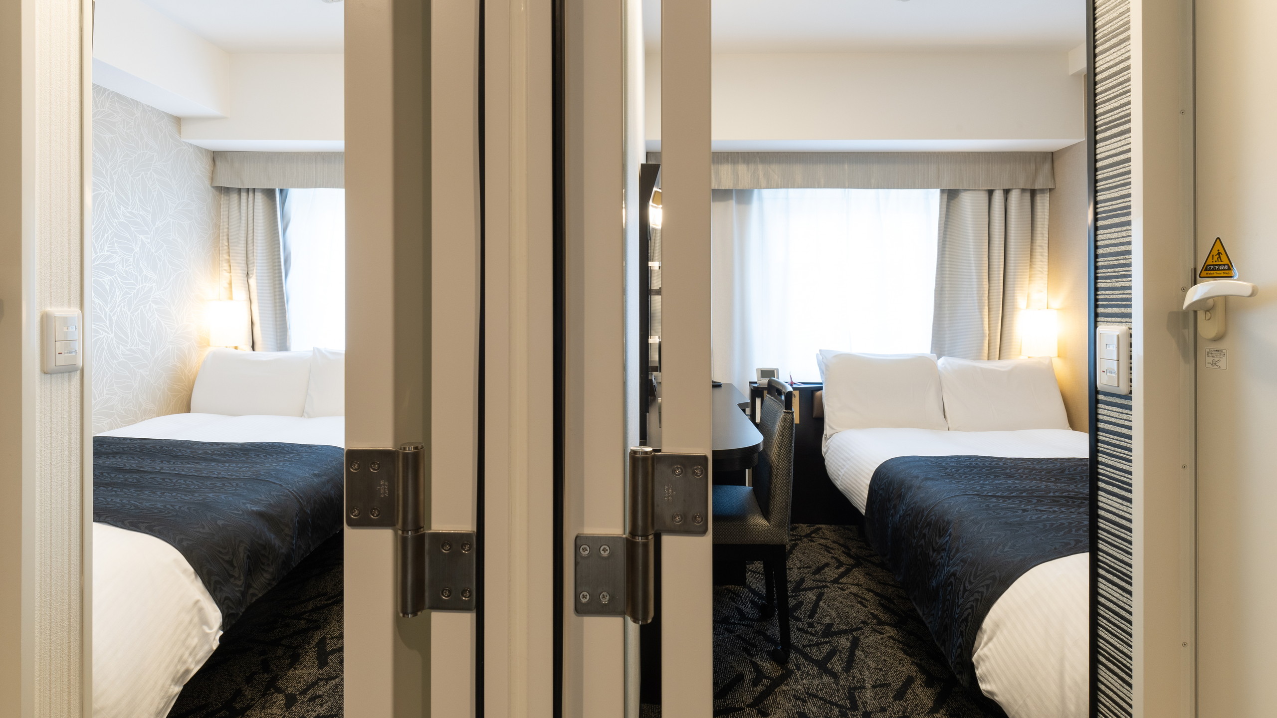 【セミダブル✕セミダブル】コネクトツインルーム