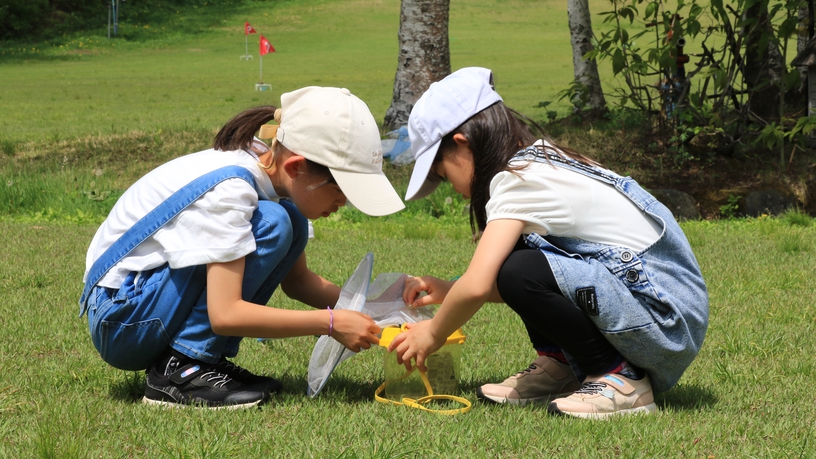 【夏休み家族旅行応援！虫取り体験/2食付】アウトまで虫取り網無料レンタル付！カゴはご持参ください