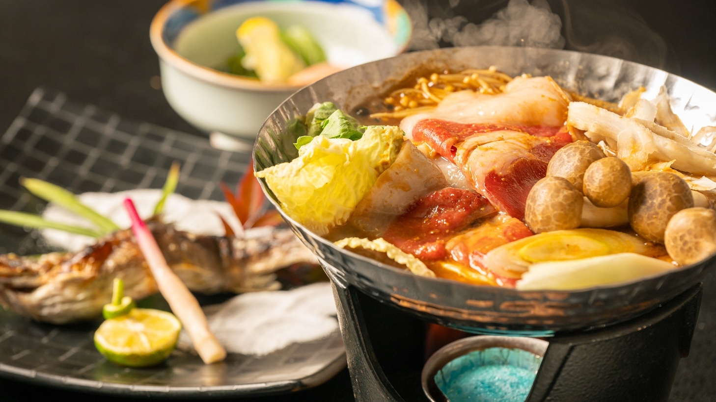 【早期予約60日】-基本会席-〜早めの予約で10％OFF！“旬”を味わう奥丹波ステイ〜