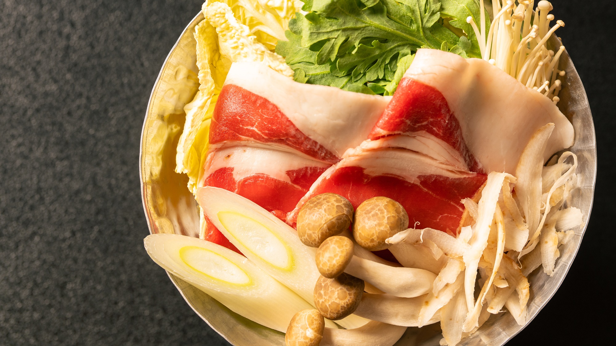 猪肉のすき焼き