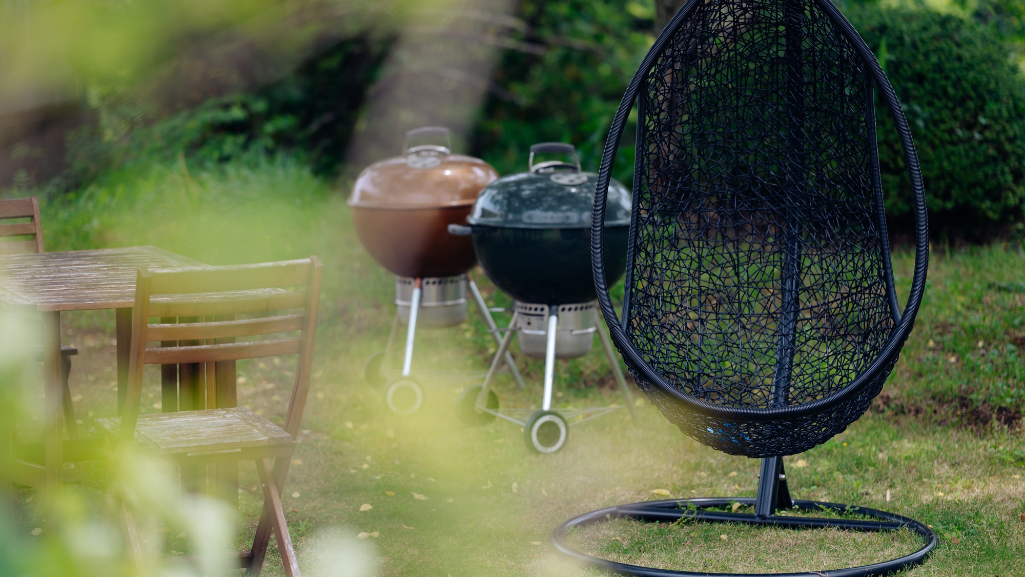 アウトドア　BBQ