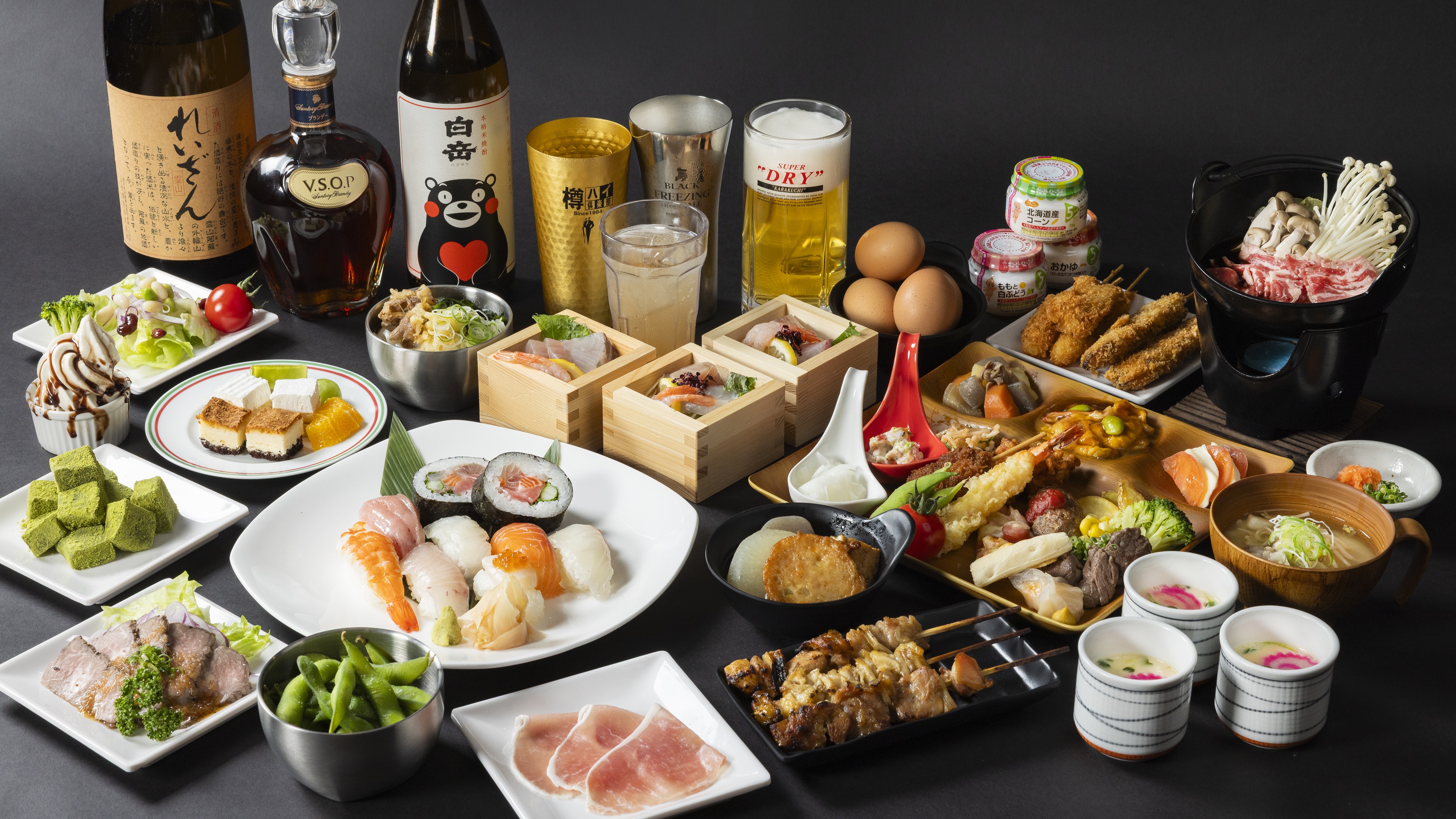夕食バイキング（一例）