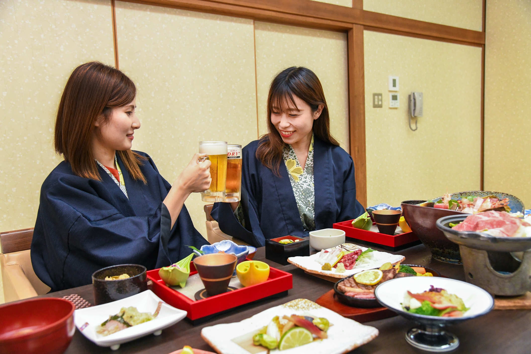 【2食付】嬉しいドリンク特典付き『一番館のうまかもん会席』【一番館和田屋】