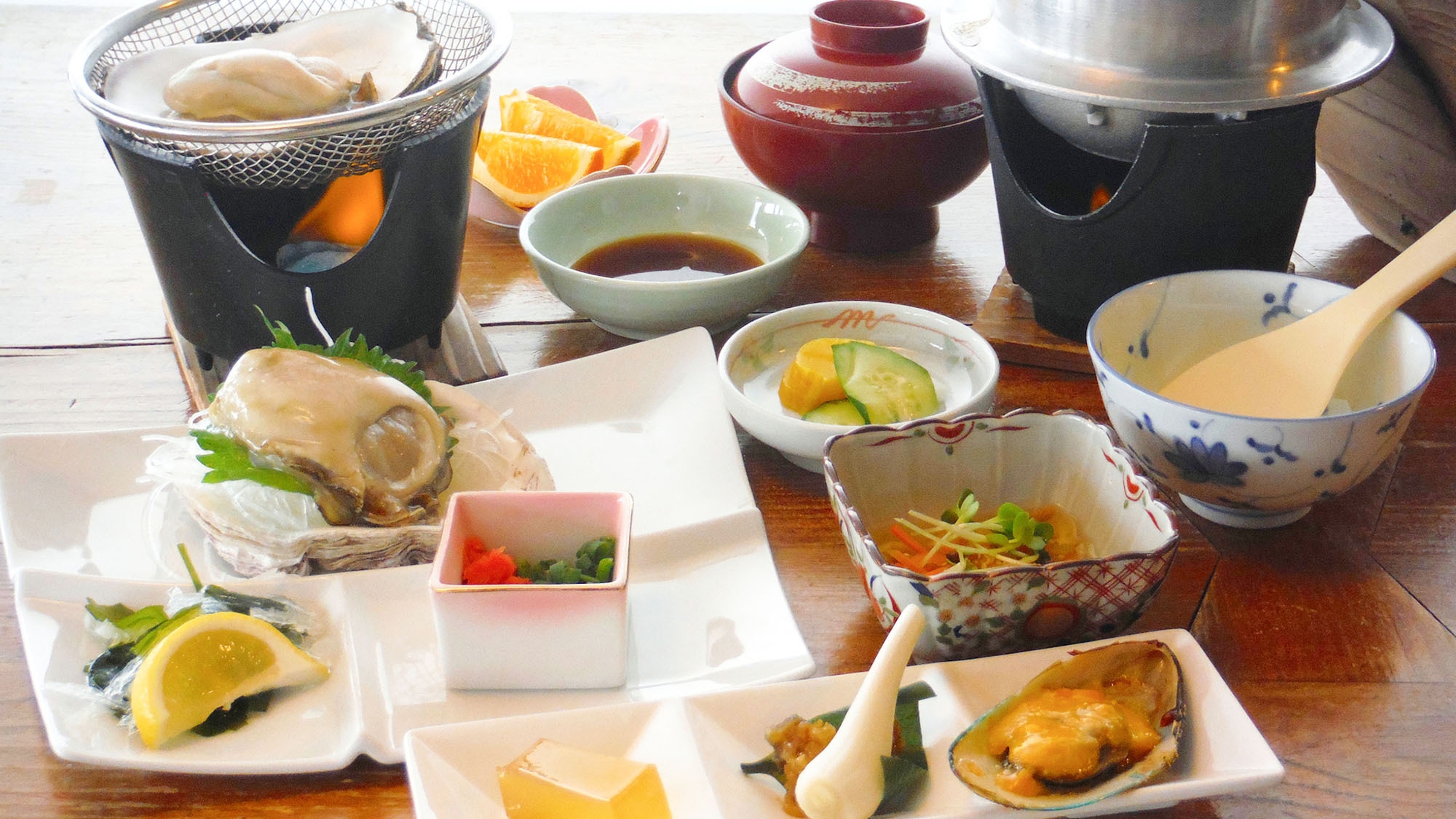 【磯がきプラン】飯岡浜の天然岩牡蠣(磯カキ)。海のミルクを堪能！