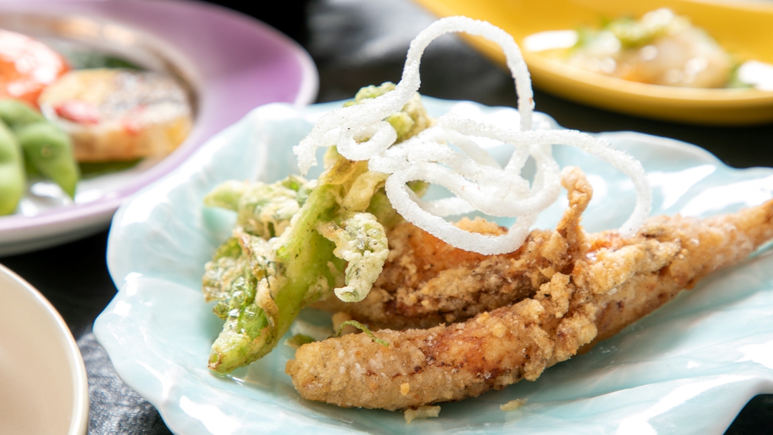【基本会席】 山口県最古の美肌温泉と地元食材を愉しむ