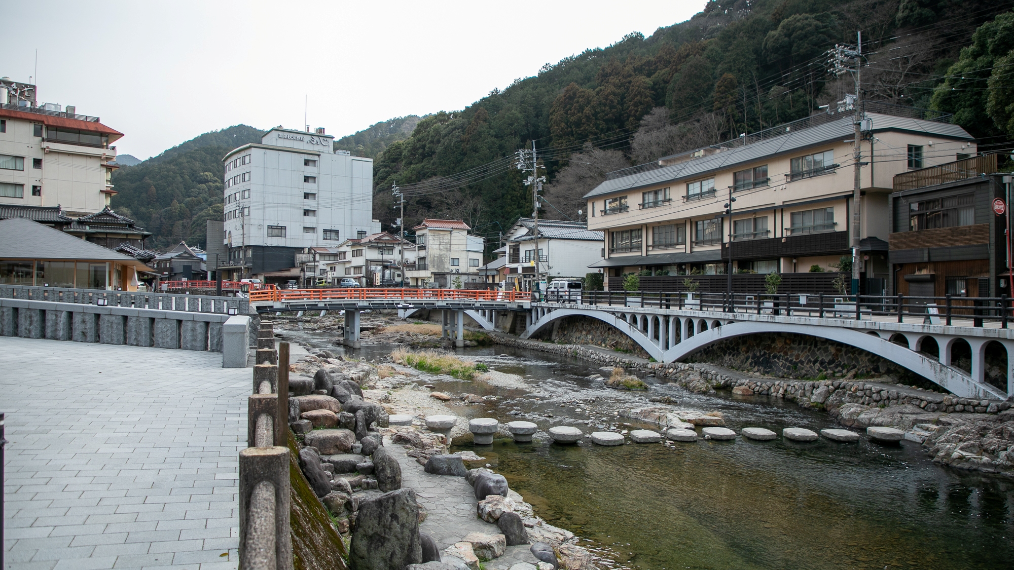 「音信川」当館より徒歩にて散策いただけます♪