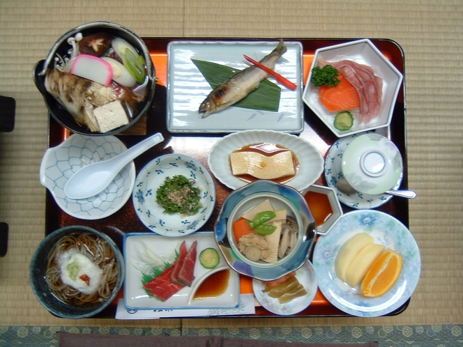 竹プラン、夕食例