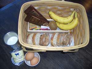 朝食はお好きな時間にお好きな場所で