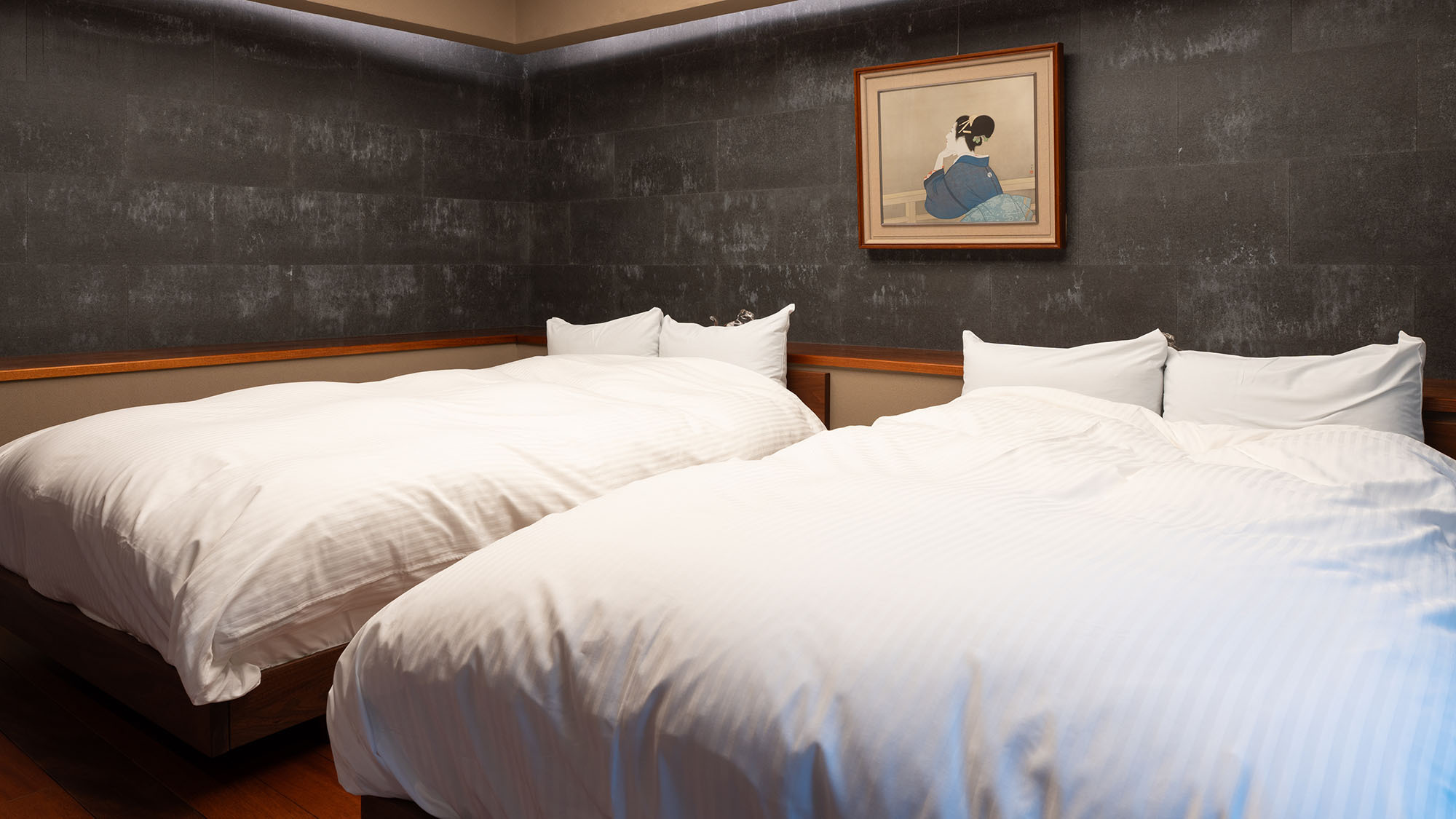 【デザイナーズスイート-岩船】“マニフレックス社製”マットで、最高の睡眠を。