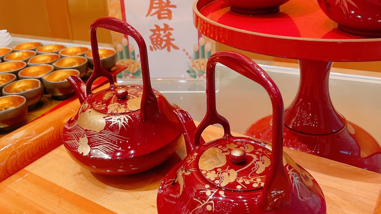 【12/31〜1/2｜朝食付】天然温泉で寛ぐお正月♪おせち付朝食バイキング付