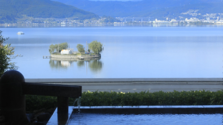 峰望(ほうぼう)の湯　露天風呂からの景色