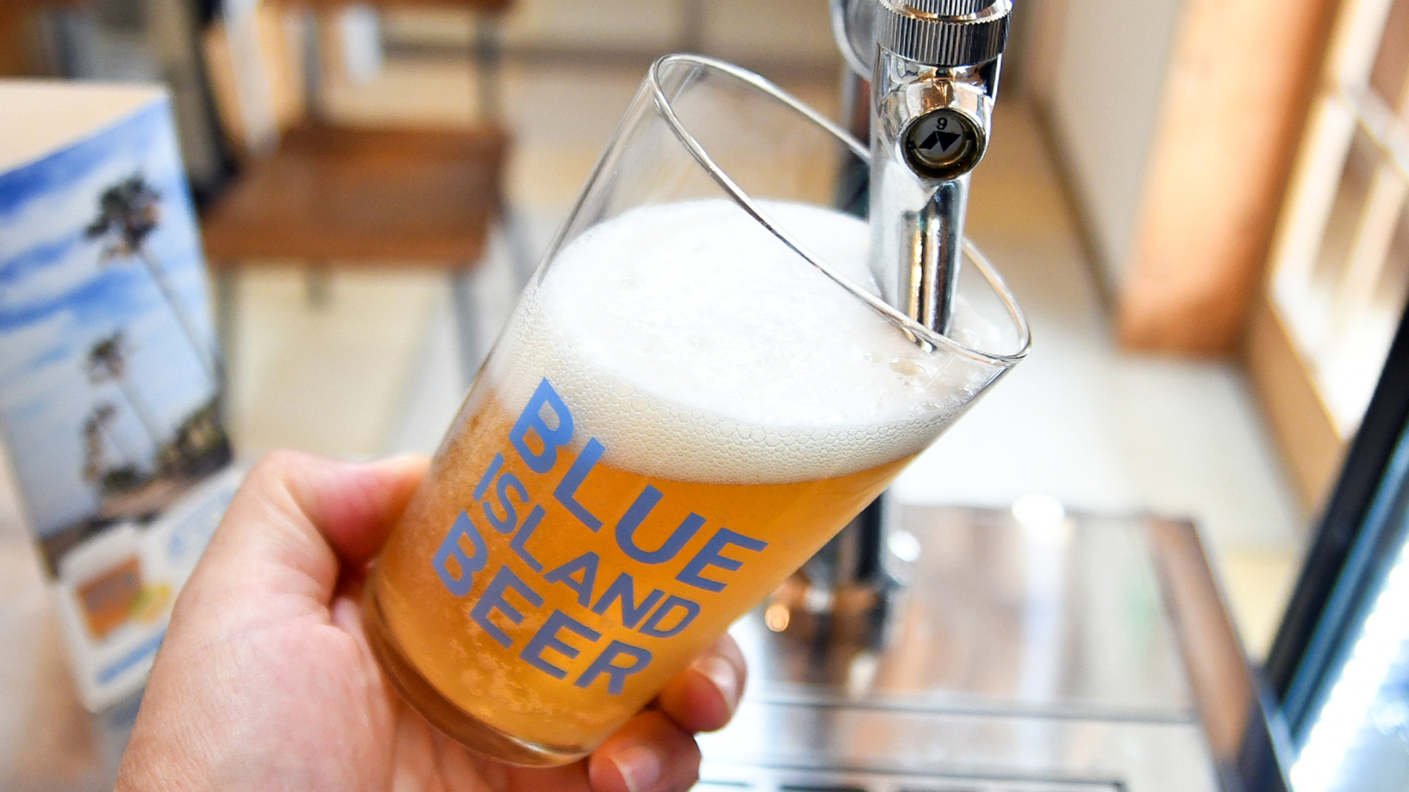 ・【カフェ】「青島クラフトビール」を提供しております。爽快で心地よい時間をお過ごしいただけます