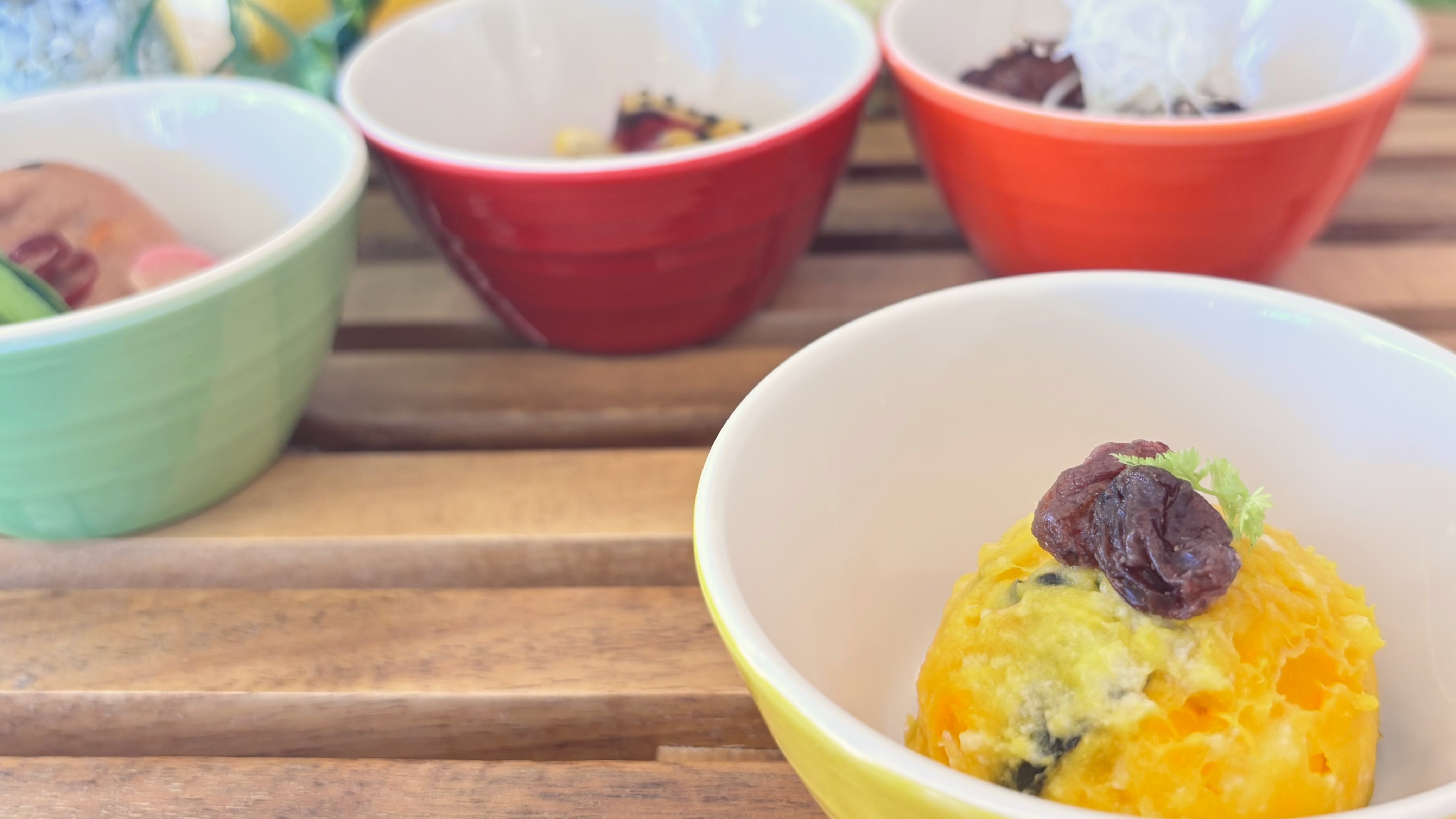 [和洋ビュッフェ朝食]秋季限定 瀬戸内レモン入りカボチャサラダ