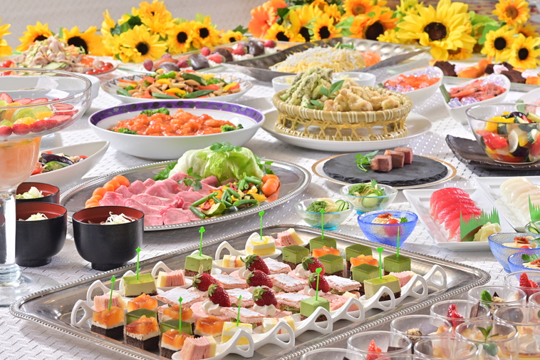 【楽天スーパーSALE】東北・福島の旬な食材を堪能！1泊2食付ビュッフェ(バイキング)プラン
