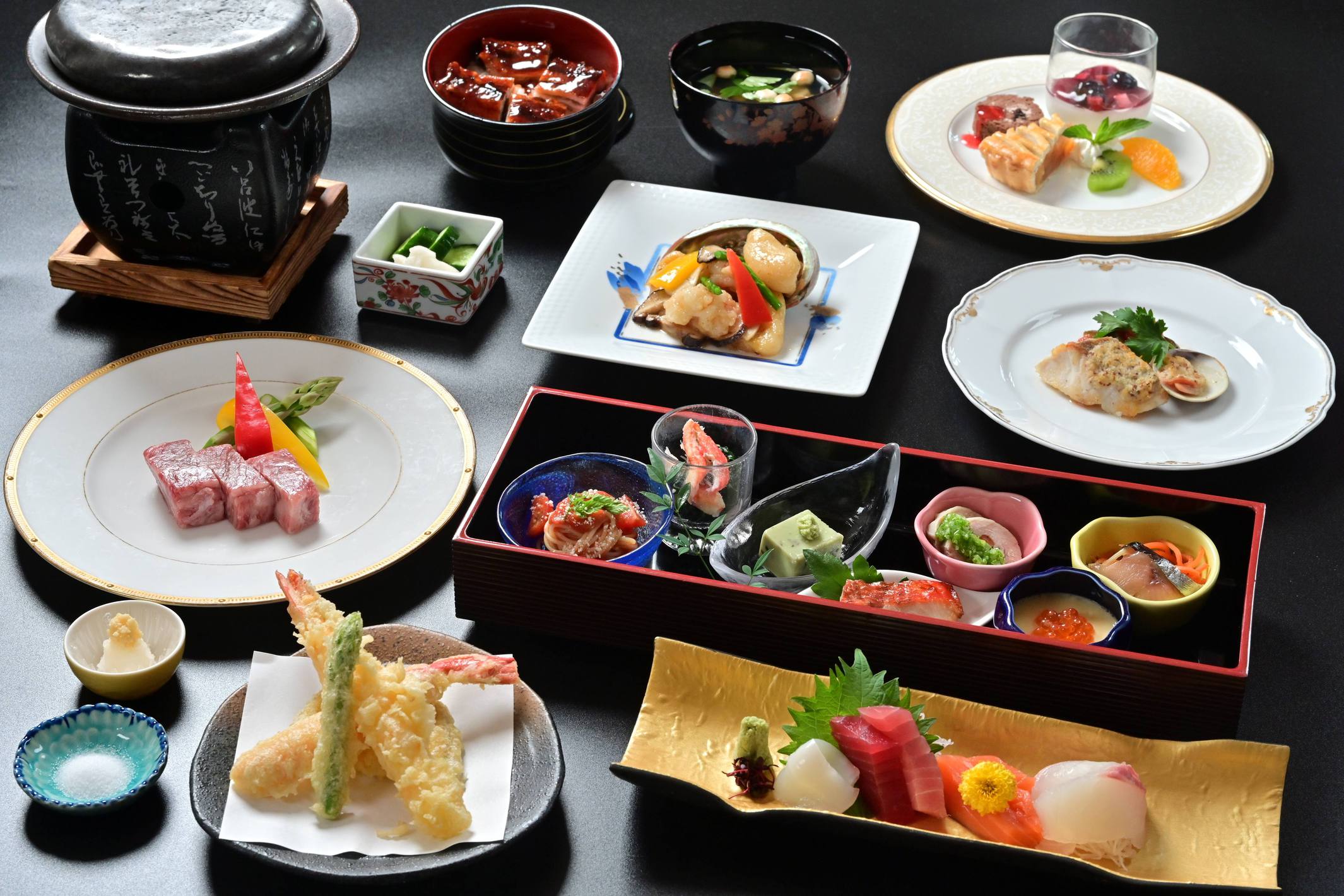 【ふくしまプライド。】福島の食材を五感で楽しむ 新鮮食材の宝箱♪ 特製おもてなし膳 1泊2食プラン