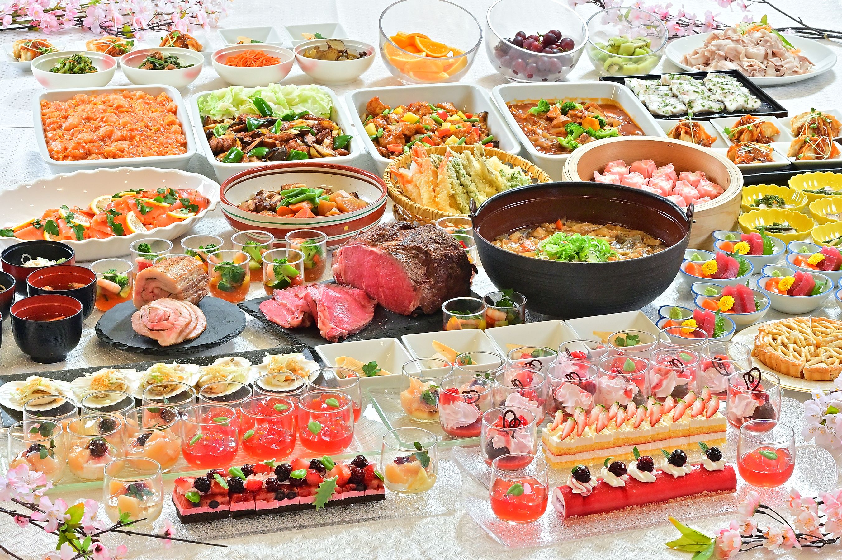 春の東北うまいものめぐりバイキング