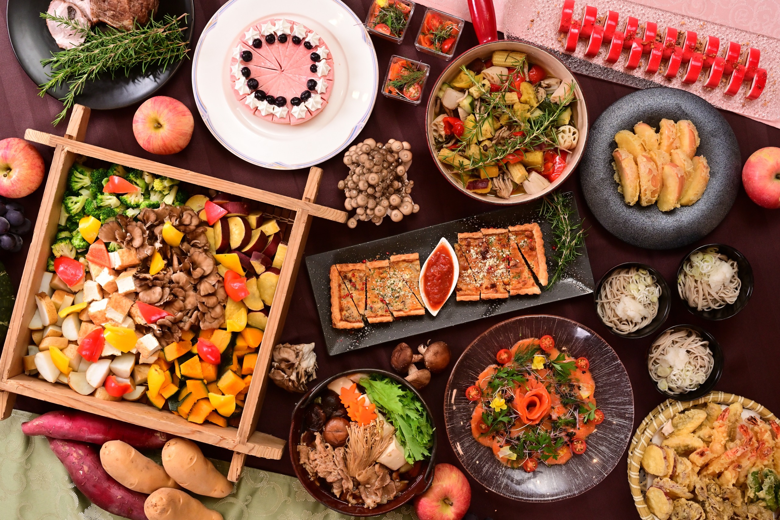 【秋のビュッフェ 9/6～】秋の味覚が勢ぞろい！