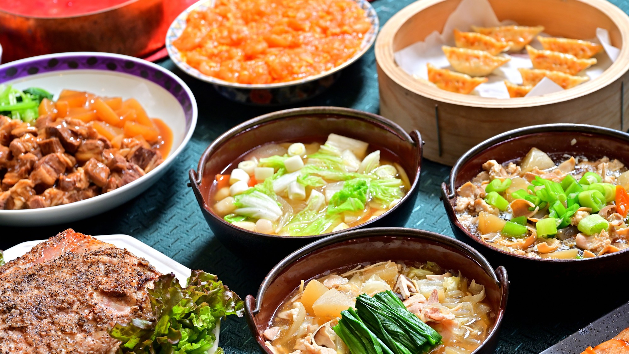 冬のビュッフェ あったか鍋